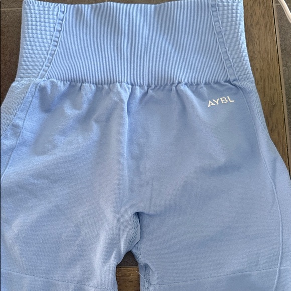 AYBL Pants - AYBL Women's Light Blue Athletic Shorts